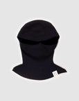 The Merino Balaclava Navy Blue Flat Front