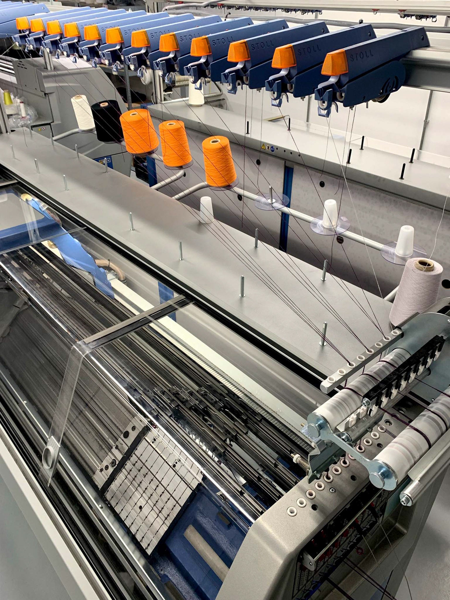 Stoll ADF knitting machine at Knitwearlab