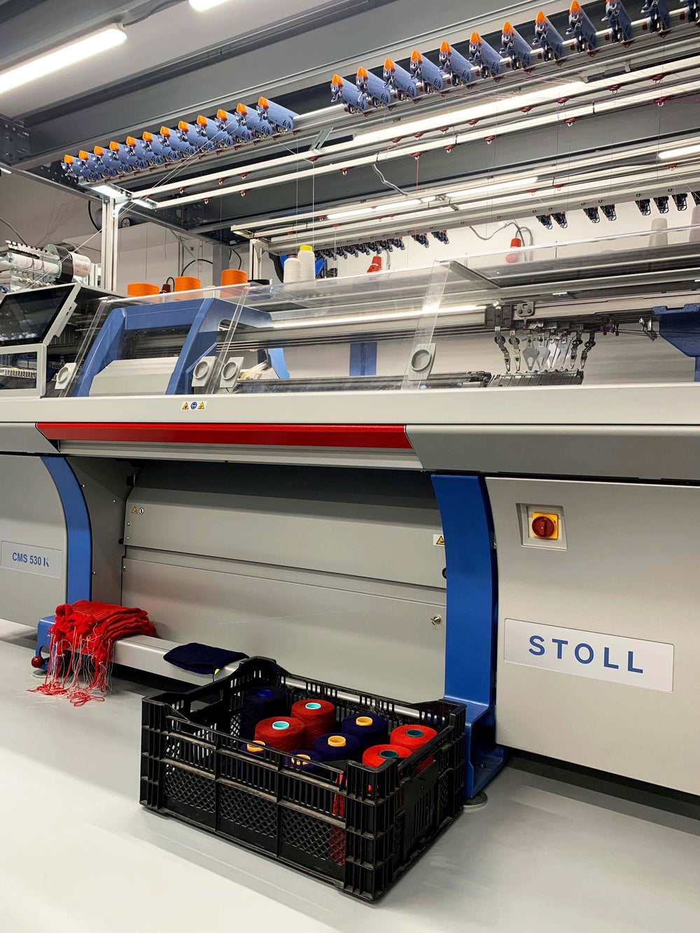Stoll knitting machine at Knitwearlab