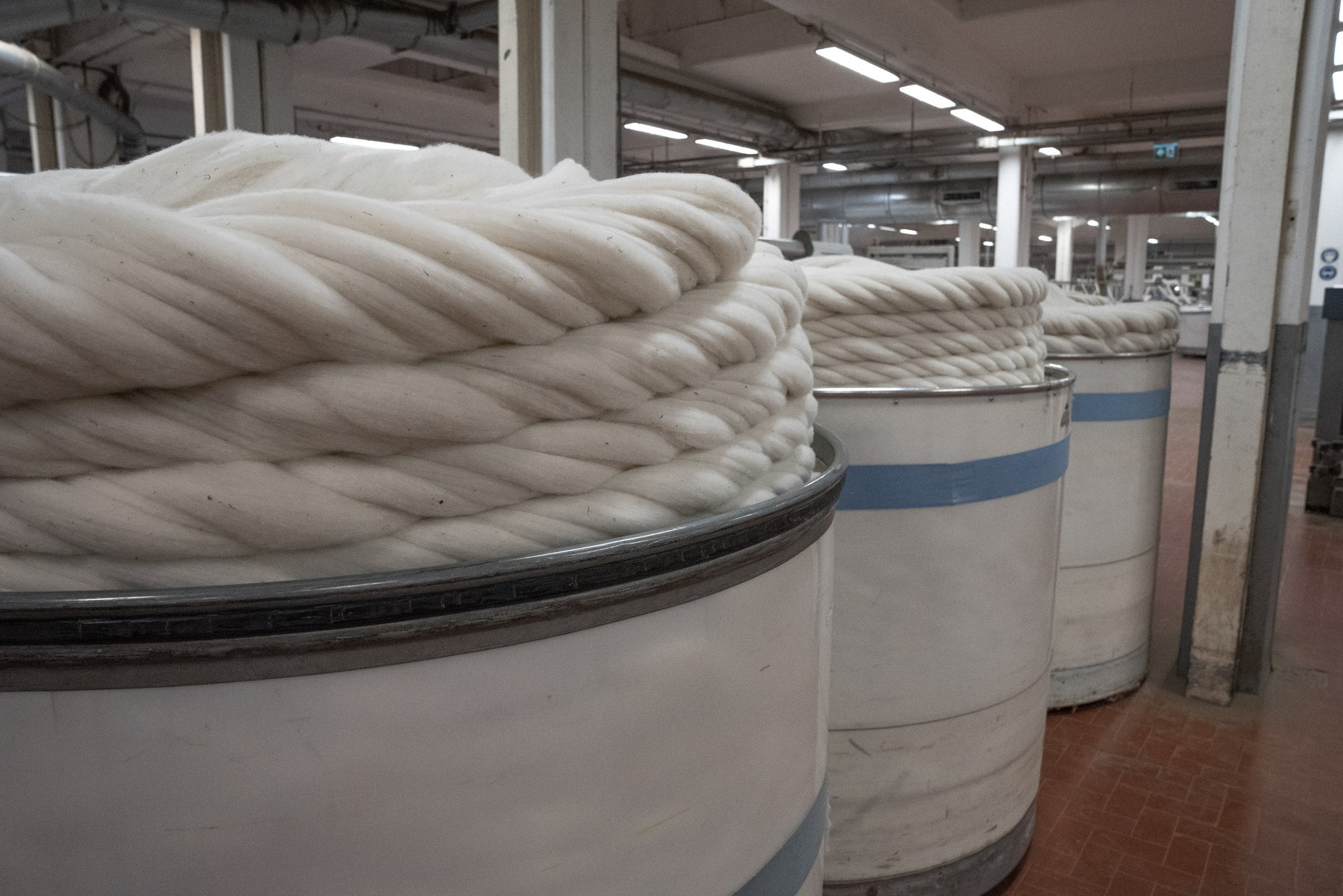 Merino wool combed tops