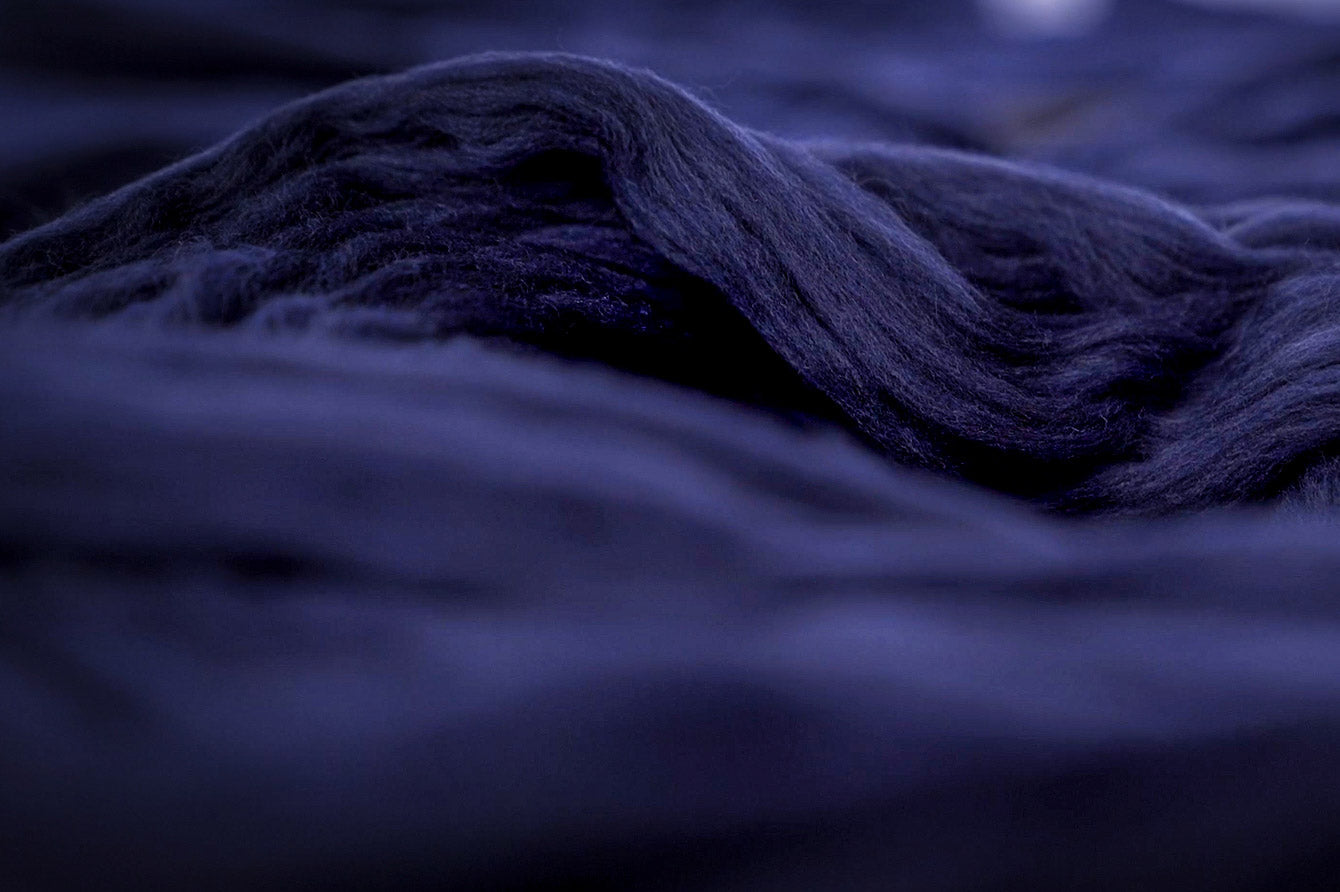Dyed Merino wool combed tops
