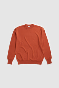 The Merino Wool Sweater Light Burnt Orange, Flat front - Unborn