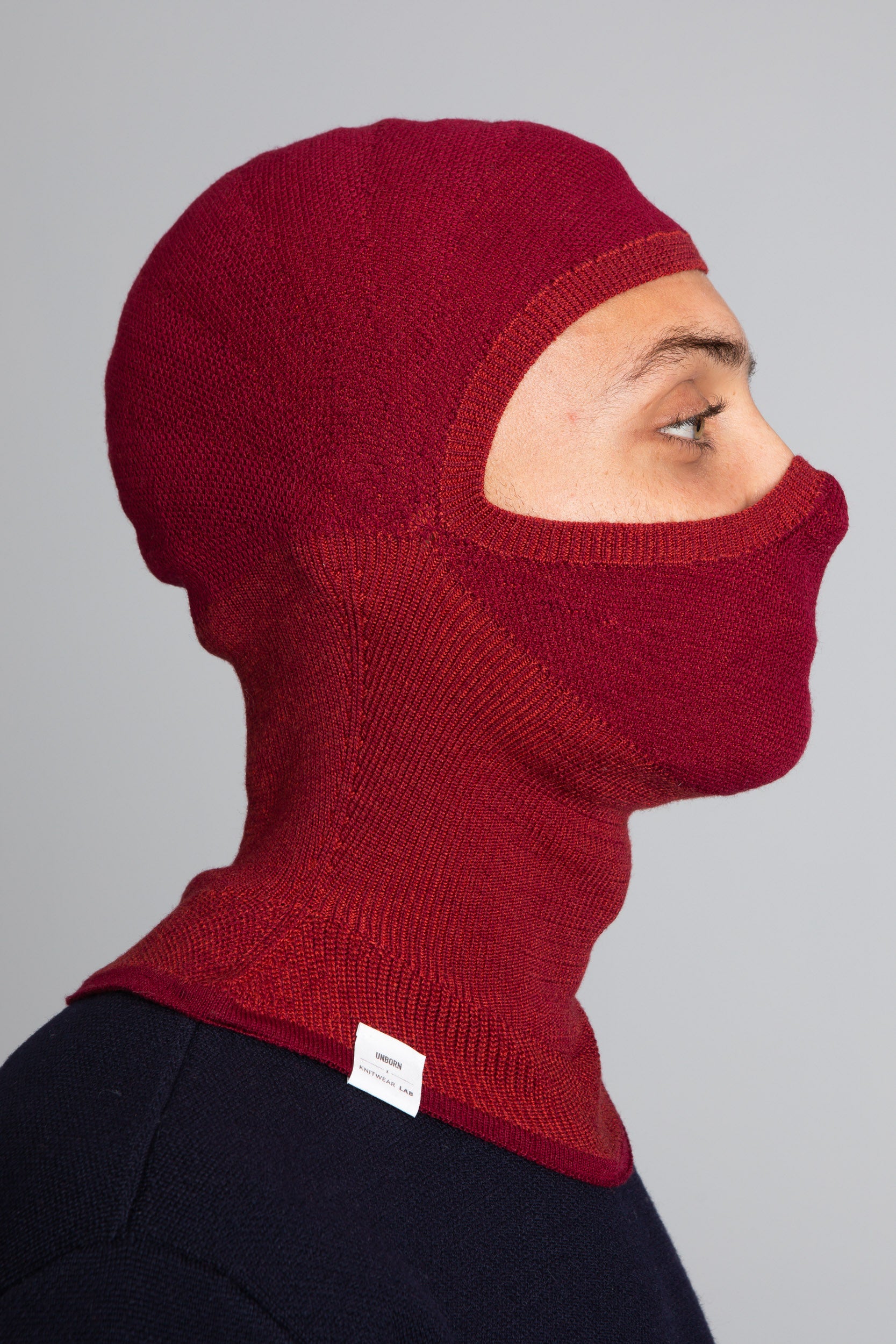 Merino Balaclava a knitwear Faberg UNBORN