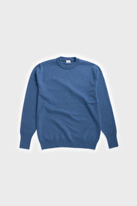 The Merino Wool Sweater Sky Blue, flat front - Unborn